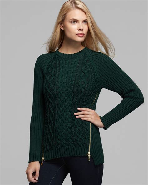 michael kors zipper sweater|michael kors sweaters outlet.